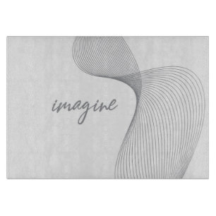 Modernes, einfaches, elegantes Grafikdesign von Im Schneidebrett