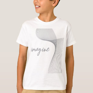 Modernes, einfaches, elegantes Grafikdesign von Im T-Shirt