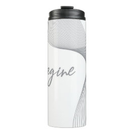 Modernes, einfaches, elegantes Grafikdesign von Im Thermosbecher