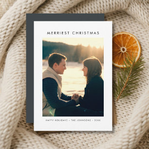 Modernes, einfaches Foto für Weihnachten Single Mi