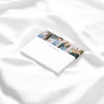 Modernes einfaches Foto Post-it Klebezettel<br><div class="desc">Einfaches Post es beinhaltet 4 Fotos.</div>