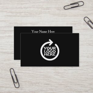 Modernes einfaches Logo Professional Visitenkarte