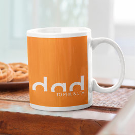 Modernes, einfaches Minimalistisches Design für Va Kaffeetasse
