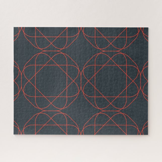 Modernes, einfaches, niedliches, spielerisches geo (Horizontal)