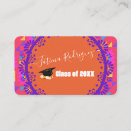 Modernes einfaches Spanisch Visitenkarte