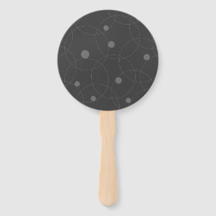 Modernes, einfaches, spielerisches, lustiges Kreis Fächer