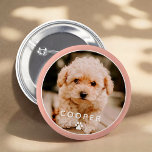 Modernes, einfaches und spielerisches Foto mit sch Button<br><div class="desc">Dieses einfache und klassische Design besteht aus Sans Serif Typografie und fügen Sie ein individuelles Foto Ihres Haustieres.</div>