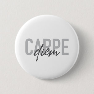 Modernes, einfaches, urbanes, cooles Design Carpe Button