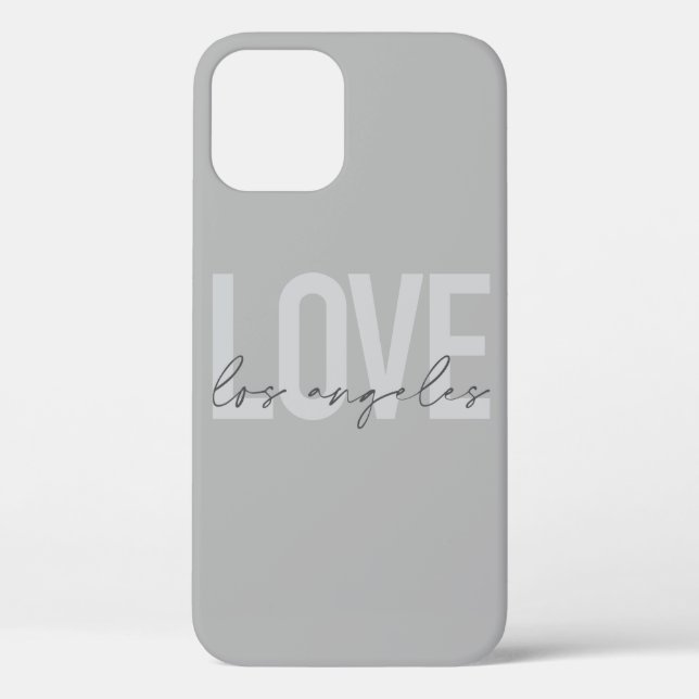 Modernes, einfaches, urbanes Design der Liebe Los  Case-Mate iPhone Hülle (Rückseite)