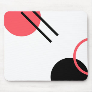 Modernes, einfaches, urbanes, trendiges geometrisc mousepad