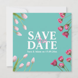 Modernes, einzigartiges Minimalistisches Save the  Date