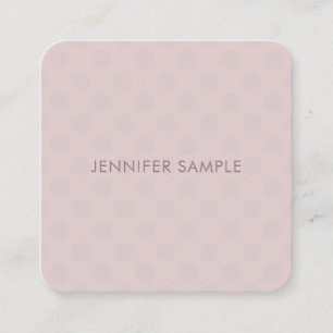 Modernes, elegantes, Berufliches Template Quadratische Visitenkarte