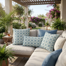 Modernes, elegantes, blaues, graues Blumenmuster