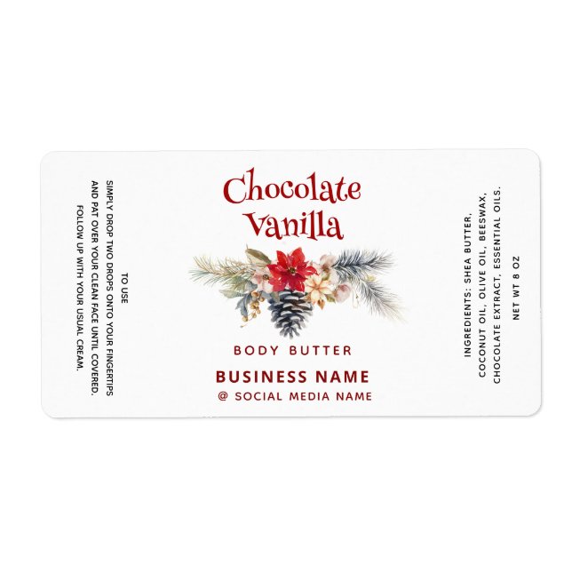 Modernes, elegantes Business-Produkt Holiday (Vorne)