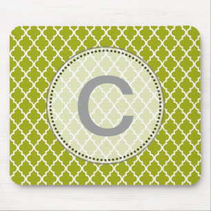 Modernes, elegantes, cooles, Limones Quatrefolionm Mousepad