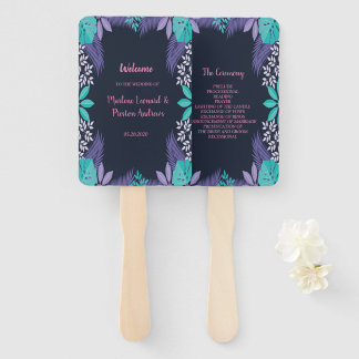 Modernes elegantes Design Tropical Fächer