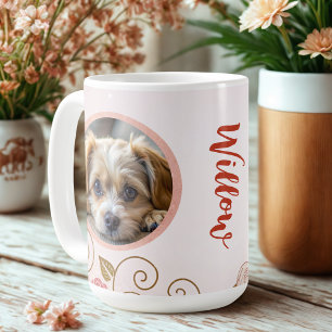 Modernes Elegantes Foto für Haustiere 2 Kaffeetasse