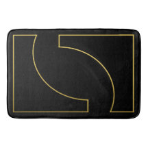 Modernes elegantes geometrisches Imitat Gold Desig