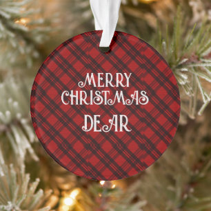 Modernes & elegantes Kariert Ornament