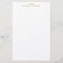 Modernes Elegantes Luxus Gold Personalisiert