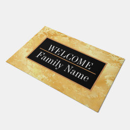 Modernes elegantes Marmorbad Willkommen Fußmatte