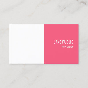 Modernes, elegantes Minimalistisches Template in R Visitenkarte