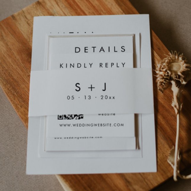 Modernes, elegantes Monogram Bly Band (Von Creator hochgeladen)