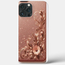 Modernes, elegantes Rose mit Blumenkurve2