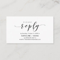 Modernes Elegantes, Schwarzes Script, UAWG Respons