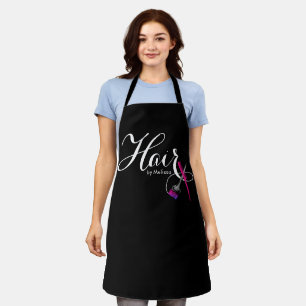 Modernes, elegantes Script Hair von Ihnen Schürze