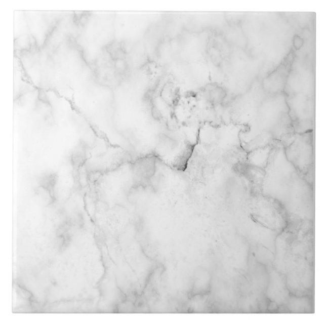 modernes, elegantes weißes und schwarzes Marmor Fliese (Vorderseite)