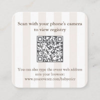 Modernes Espresso Martini Brautparty QR Code UAWG