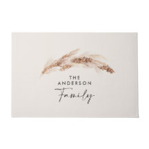 Modernes Familiengeschenk für Pampas