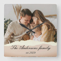 Modernes Familiengeschenk und Personalisiertes Fot