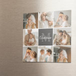 Modernes Family Collage Foto & Personalisierte Ges Magnet<br><div class="desc">Erleben Sie die warmen Momente Ihrer modernen Familie in einem wunderschön gestalteten Collage Foto. Mit diesem personalisierten Meisterwerk, das exklusiv auf Zazzle erhältlich ist, feiern Sie das Lachen, die Liebe und die gepflegten Erinnerungen. Erschaffen Sie eine atemberaubende Montage, die das Wesen Ihrer einzigartigen Familiendynamik verkörpert - von Meilensteinfeiern bis hin...</div>