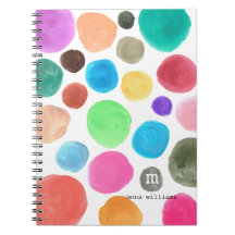 Modernes, farbenfroh-farbiges Monogramm