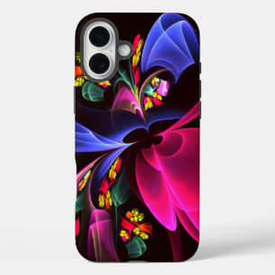 Modernes, farbenfrohes Abstraktes Kunstmuster #06 iPhone 16 Plus Hülle