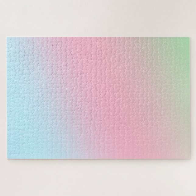 Modernes farbiges Gefälle Wasserfarbe Regenbogen (Horizontal)
