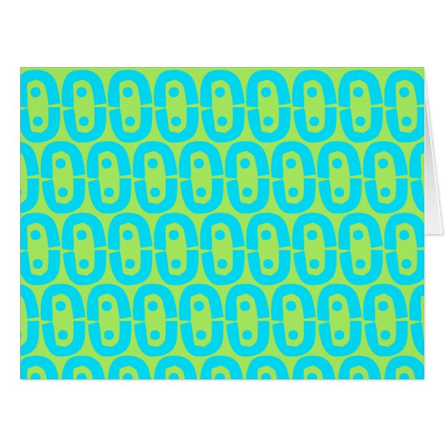 modernes farbiges Muster (Vorderseite (Horizontal))