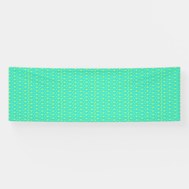 modernes farbiges Muster Banner (Horizontal)