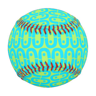 modernes farbiges Muster Baseball