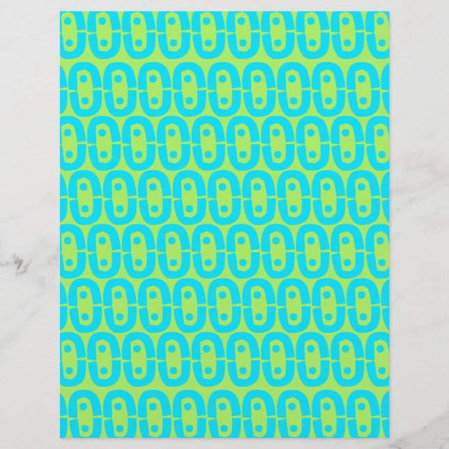 modernes farbiges Muster Flyer (Vorne)