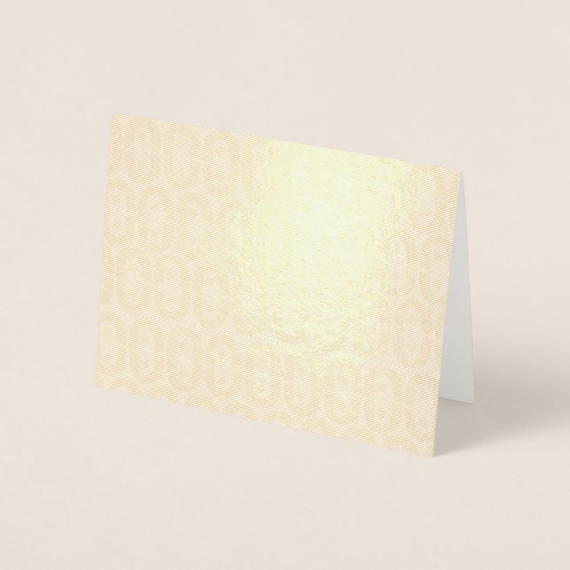 modernes farbiges Muster Folienkarte (Vorderseite)