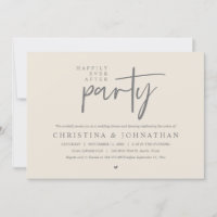 Modernes Fest nach dem Party Hochzeitsessen