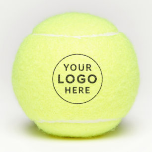 Modernes Firmenlogo Corporate Employees Swag Tennisbälle