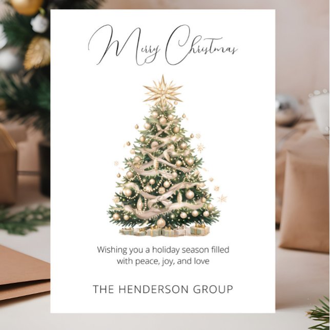 Modernes Firmenlogo QR Code Frohe Weihnachten Baum (Von Creator hochgeladen)