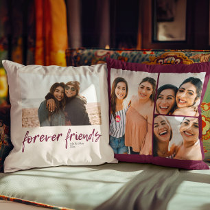 Modernes Forever Friends Foto Kissen