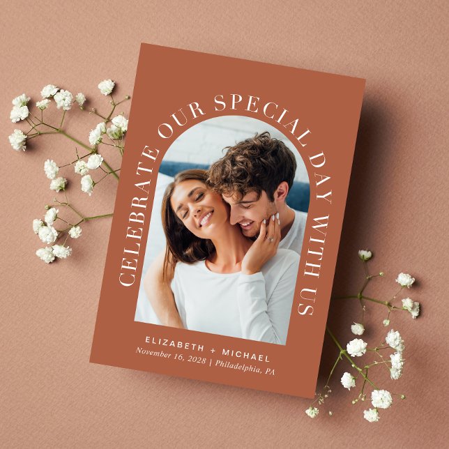 Modernes Foto Arch Einladung (Von Creator hochgeladen)