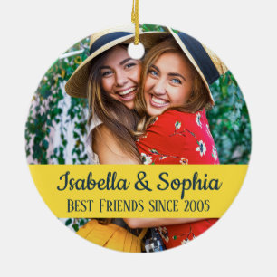 Modernes Foto BESTE FREUNDIN Beste Freunde für imm Keramik Ornament