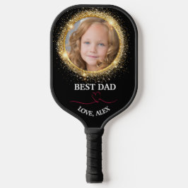 Modernes Foto Bester Vater Par Pickleball Paddle